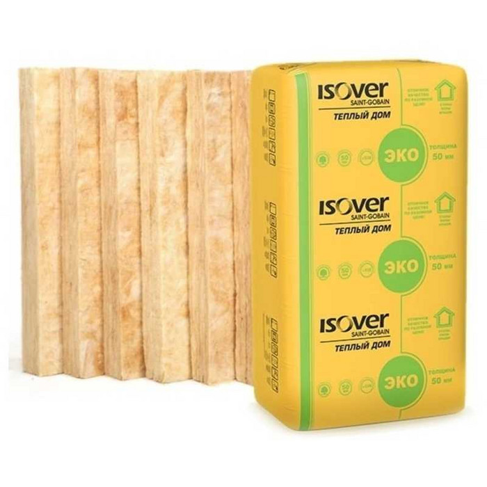 Утеплитель Isover Изовер Тёплый Дом Плита 50х610х1170 в Чудове